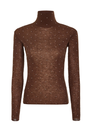 Rabanne Polka-Dot Fine-Knit Sweater - Moda Operandi