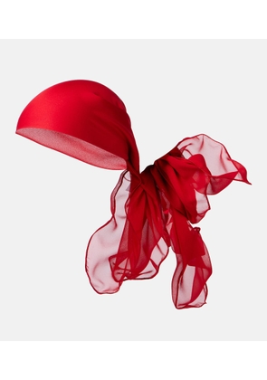 Magda Butrym Silk chiffon scarf
