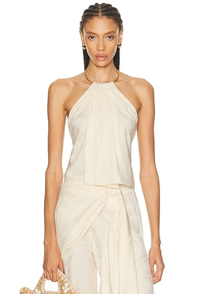 Johanna Ortiz The Root Top in Ecru - Ivory. Size 6 (also in 4).
