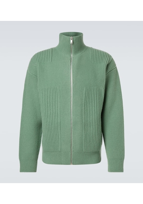 Jil Sander Wool zip-up cardigan