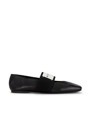 Givenchy Ballerina Flat in Black - Black. Size 37 (also in 36, 38, 39, 40, 41).