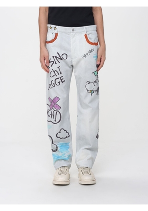 Jeans MOSCHINO COUTURE Men color White