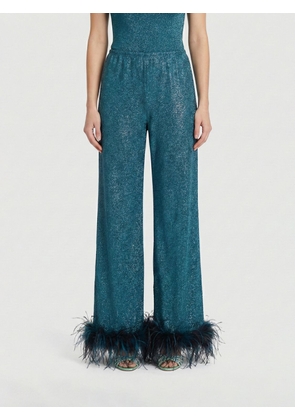 Pants OSÉREE Woman color Peacock