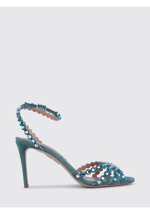 Heeled Sandal AQUAZZURA Woman color Water