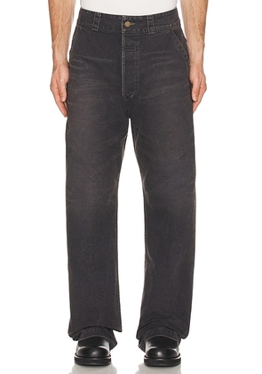 Fear of God Utility Trouser in Washed Black - Black. Size 31 (also in 30, 32, 33).
