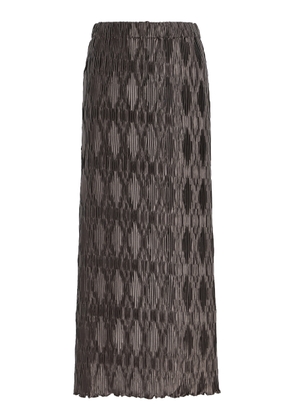 By Malene Birger Exclusive Elias Crinkled Satin Maxi Skirt - Moda Operandi