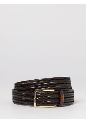 Belt SANTONI Men color Brown