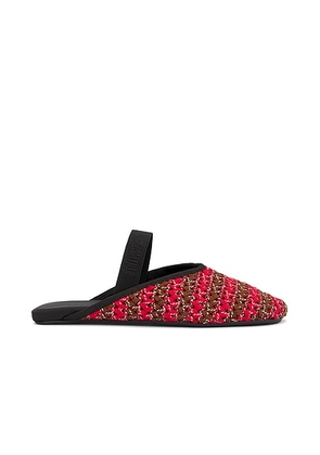 FlÃ²wze Flo Mule Sandal in Red & Brown - Red. Size 36 (also in 35, 37, 38, 39, 40, 41, 42).