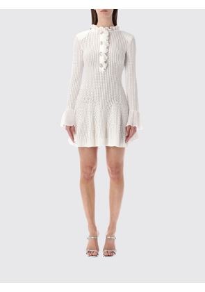 Dress SELF-PORTRAIT Woman color White