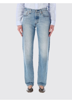 Jeans LEVI'S Woman color Denim
