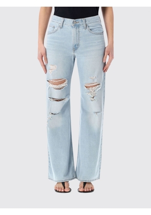 Jeans LEVI'S Woman color Denim
