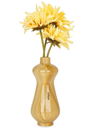 Cult Gaia Dee Dee Clutch in Cornsilk Multi - Yellow. Size all.