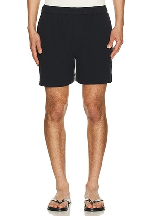 FRAME Open Weave Shorts in Dark Navy - Navy. Size L (also in M, S, XL/1X, XXL/2X).