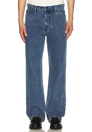 Honor The Gift Washed Twill Jean in Indigo - Blue. Size 30 (also in 32, 34, 36, 38).