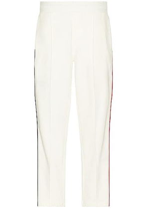 Moncler Sweat Bottoms in White - White. Size XL (also in L).