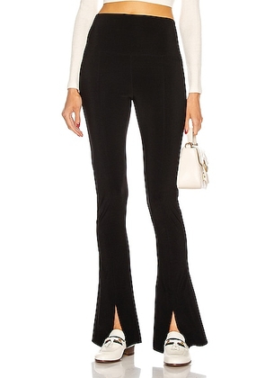 Norma Kamali Spat Legging in Black - Black. Size M (also in L, S, XL, XS).