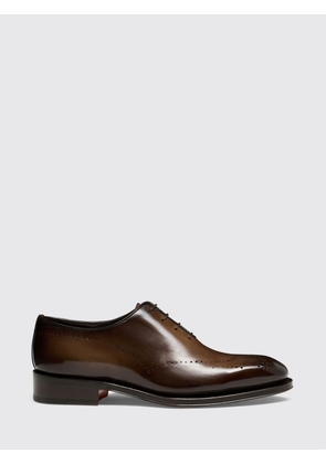 Brogue Shoes SANTONI Men color Dark