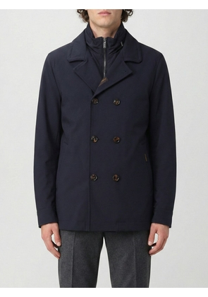 Coat MOORER Men color Blue