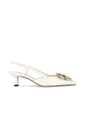 Jimmy Choo Mimmi Sb 50 Slingback in Latte - Ivory. Size 36 (also in 37, 37.5, 38, 38.5, 39, 39.5, 40, 41).