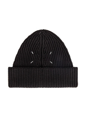 Maison Margiela Beanie in Green in Black - Green. Size L (also in M, S).