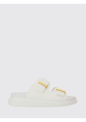 Heeled Sandal MCQUEEN Woman color Ivory