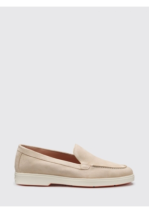 Loafer SANTONI Woman color Cream