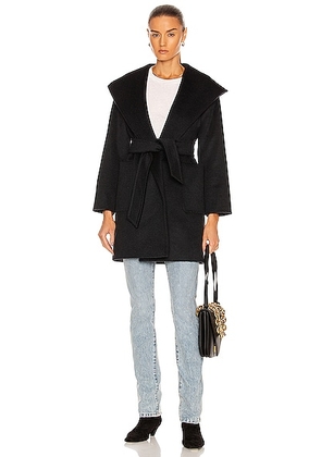 Max Mara Rialto Coat in Ultramarine - Navy. Size 2 (also in 0, 4, 8).