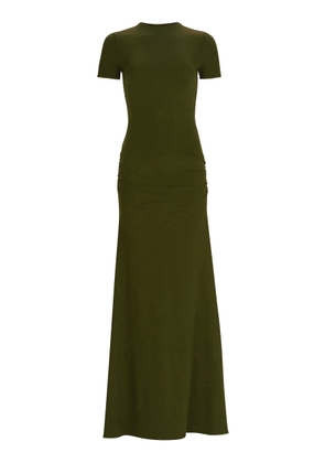 Silvia Tcherassi Cristal Ruched Maxi Dress - Moda Operandi