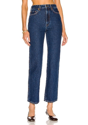 KHAITE Abigail Jean in Montgomery - Denim-Dark. Size 27 (also in 28).