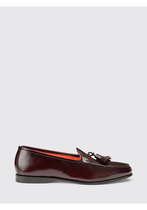 Loafers SANTONI Men color Burgundy