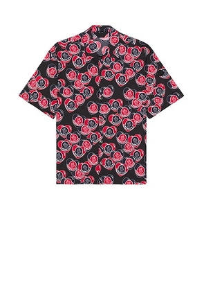 Moncler Shirt in Multi - Red. Size M (also in S, L).