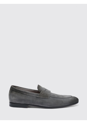 Loafers SANTONI Men color Grey