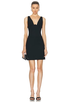 The New Arrivals by Ilkyaz Ozel Anais Mini Dress in Chez Castel - Black. Size 38 (also in 36).