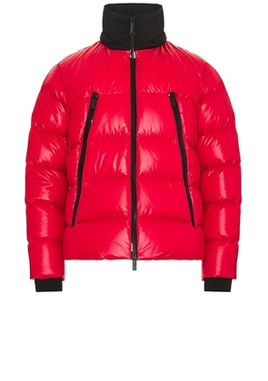 Moncler Zubair Jacket in Red - Red. Size 2 (also in 1, 3, 4).