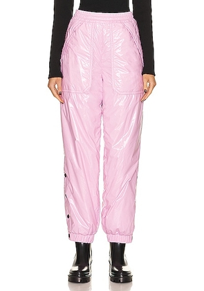 Moncler Grenoble Tapered Pant in Pink - Pink. Size M (also in ).