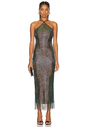 The New Arrivals by Ilkyaz Ozel Blanca Dress in Luminescent Rose - Black. Size 38 (also in 34).