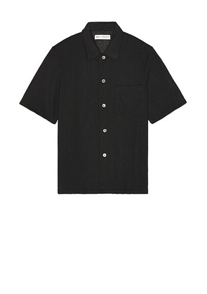 Our Legacy Box Short Sleeve Shirt in Black - Black. Size 52 (also in ).