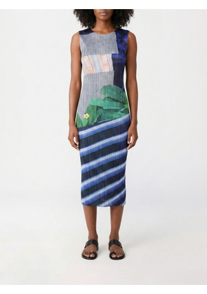 Dress PLEATS PLEASE ISSEY MIYAKE Woman color Grey