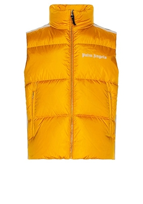 Moncler Genius 8 Moncler Palm Angels Rodman Vest in Yellow - Yellow. Size 3 (also in 2, 4, 5).