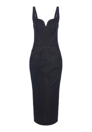 Givenchy Denim Midi Dress - Moda Operandi