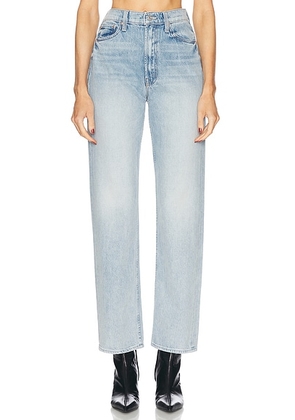 MOTHER High Waisted Study Skimp Jeans in Silent Treatment - Denim-Light. Size 33 (also in 34).