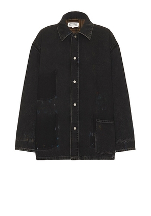 Maison Margiela Sports Jacket in Black - Black. Size 52 (also in 50).