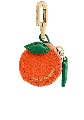 MAISON de SABRÃ SabrÃ©moji Fruit Charm in Orange Charm - Orange. Size all.