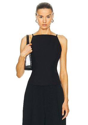 L'Academie by Marianna Kamari Top in Black - Black. Size M (also in L, S, XL, XS, XXS).