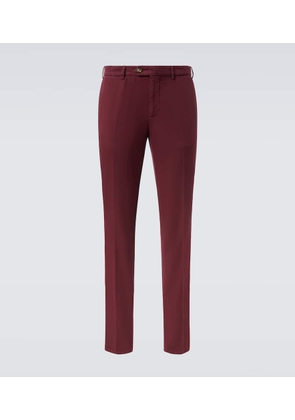 Brunello Cucinelli Cotton gabardine slim pants