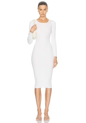 LPA Auburn Sweater Dress in Ivory - Ivory. Size XL (also in ).
