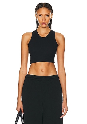 LESET Kelly Racerback Tank Top in Black - Black. Size XL (also in L).