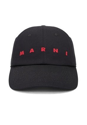 Marni Hat in Black - Black. Size M (also in L).