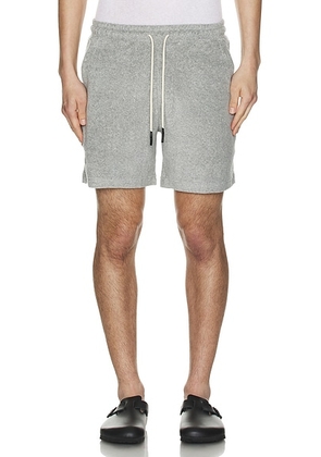 OAS Terry Shorts in Grey - Grey. Size XL/1X (also in ).