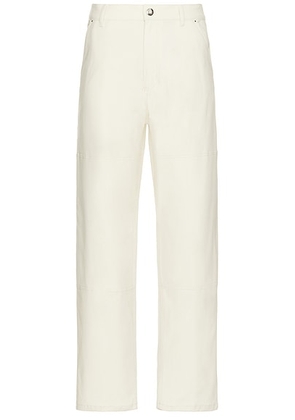 Moncler Trousers in White - Ivory. Size 46 (also in 44).